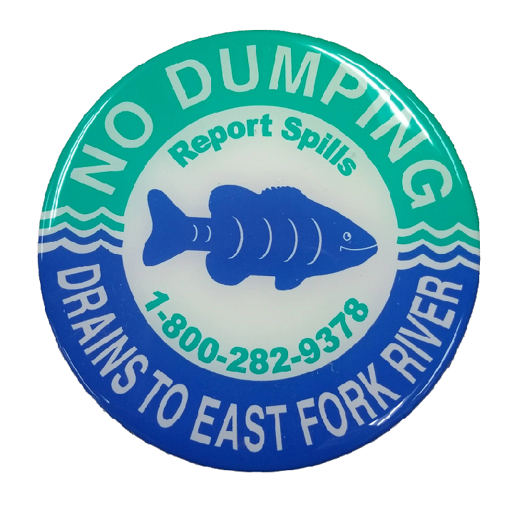 No dumping, report spills